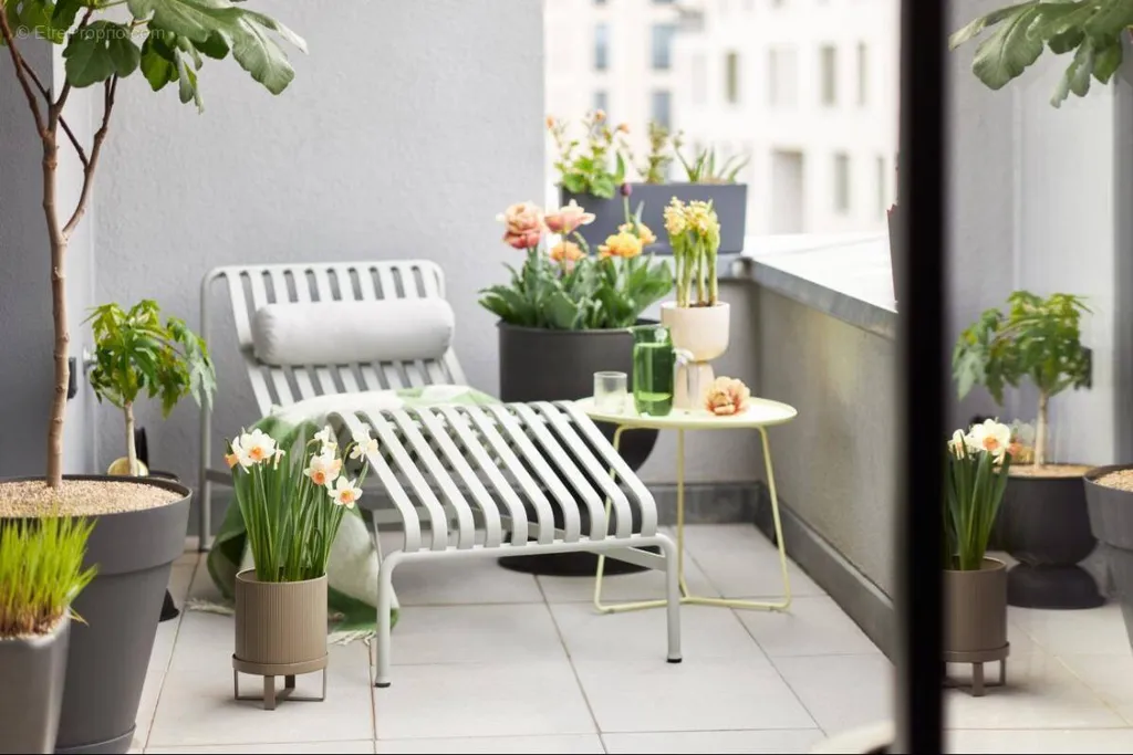 Balcon - Appartement T4 avec Terrasse à Aix-les-Bains
