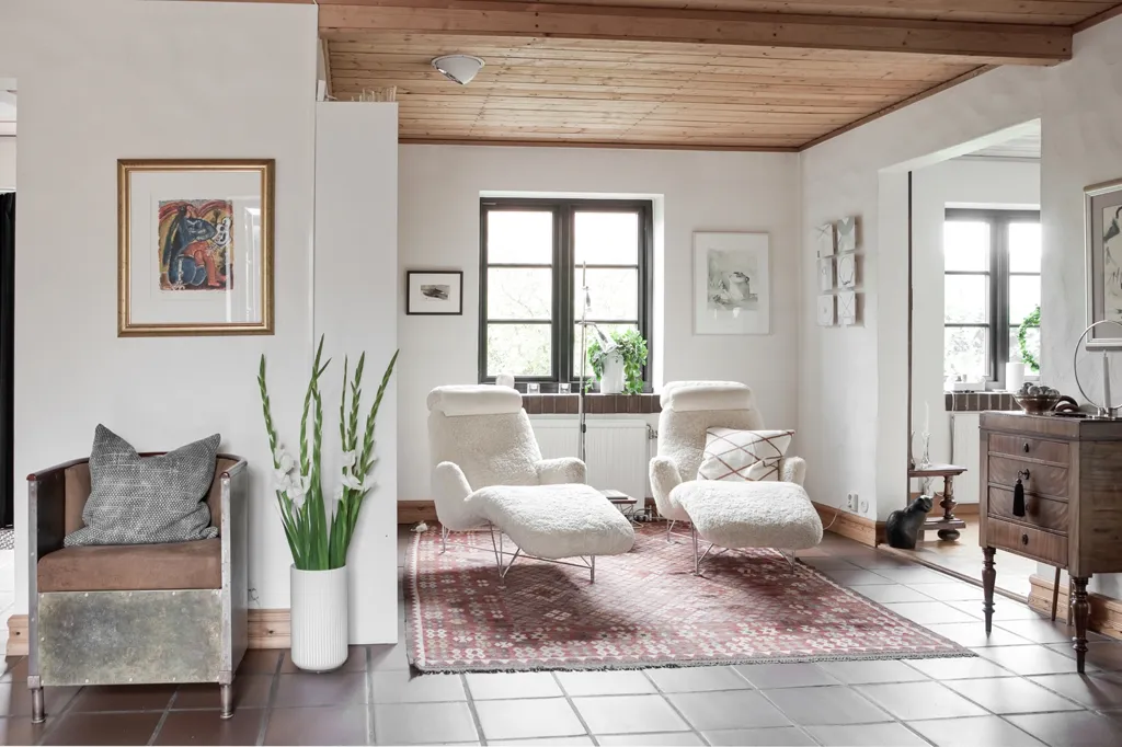 Salón - Modernist Villa with Orangery in Falsterbo