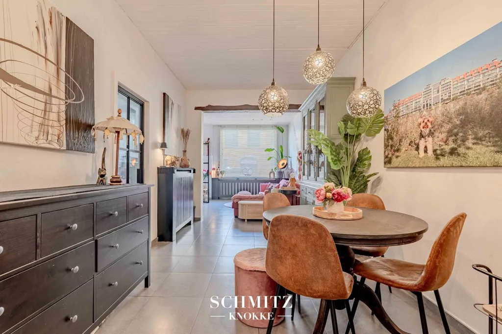 Salle à manger - Maison Charmante avec Terrasses à Knokke