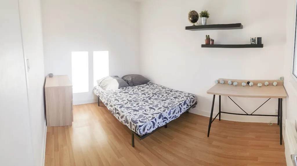 Chambres - Appartement T4 Meublé à Saint-Martin-d'Hères
