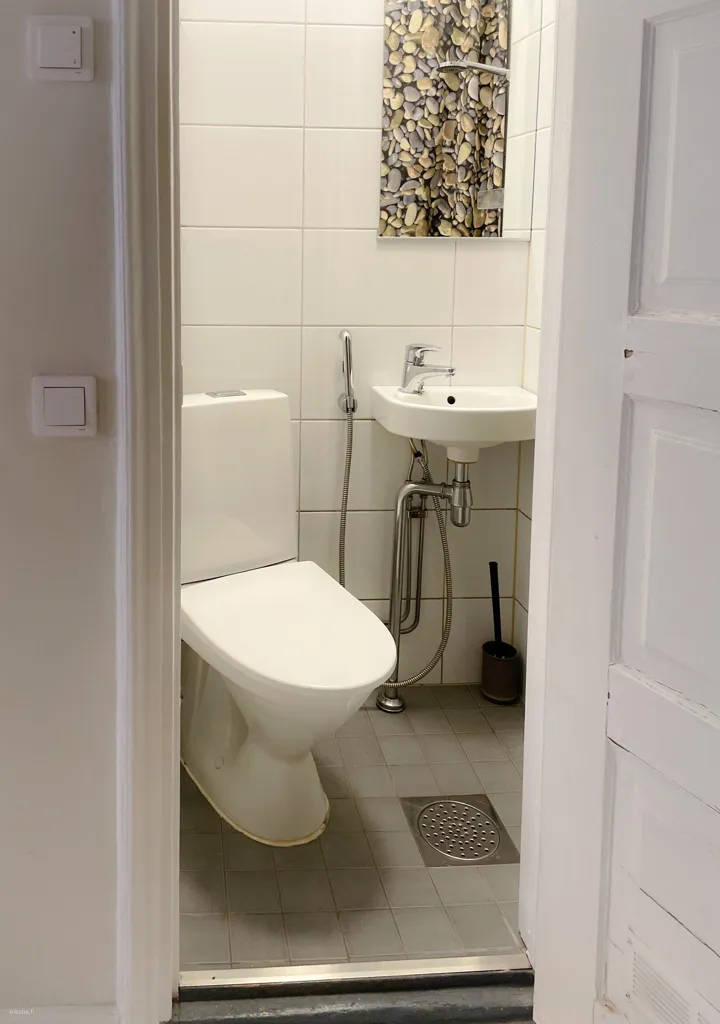 Badezimmer - Modern Studio Flat in Helsinki Design District