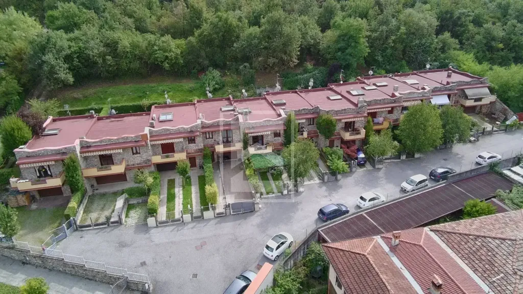 Vue aérienne - Terraced Villa with Garden in Gavardo