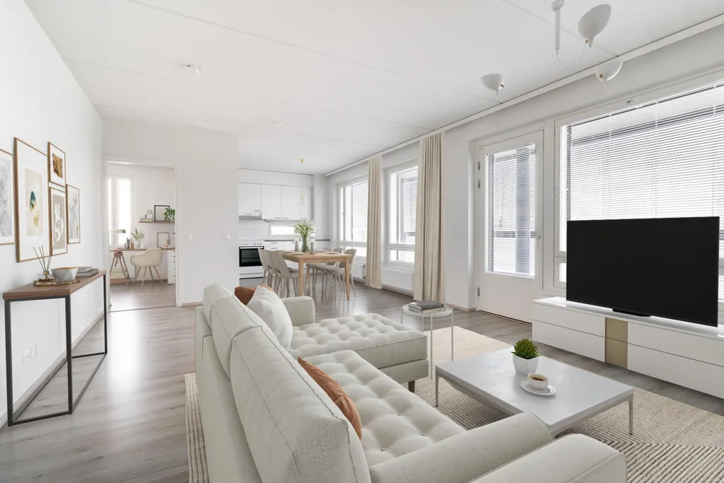 Séjour - Appartement 3 pièces à Tuusula