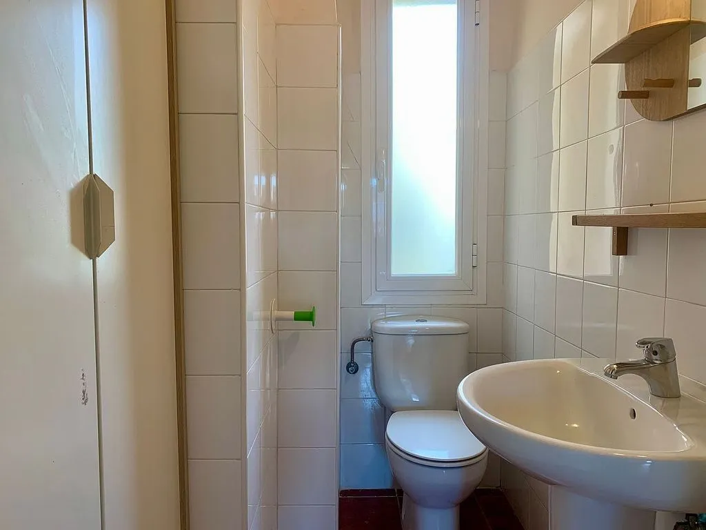 Salles de bain - Apartment with South View in Madrid