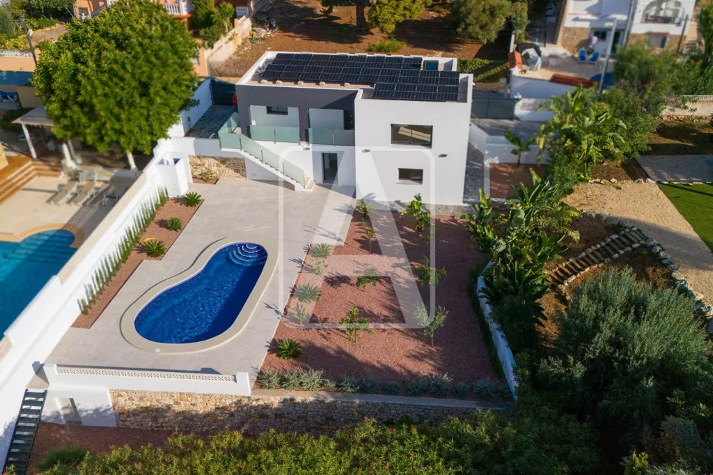 Vue aérienne - Mediterranean Villa with Sea Views in Calpe