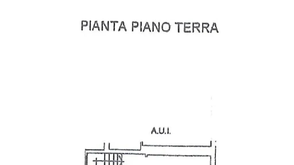 Plaan - Semi-detached House with Dependance in Tipano, Cesena