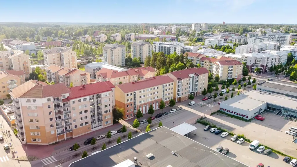 Vue aérienne - Apartment with Balcony and Sauna in Kerava Centre