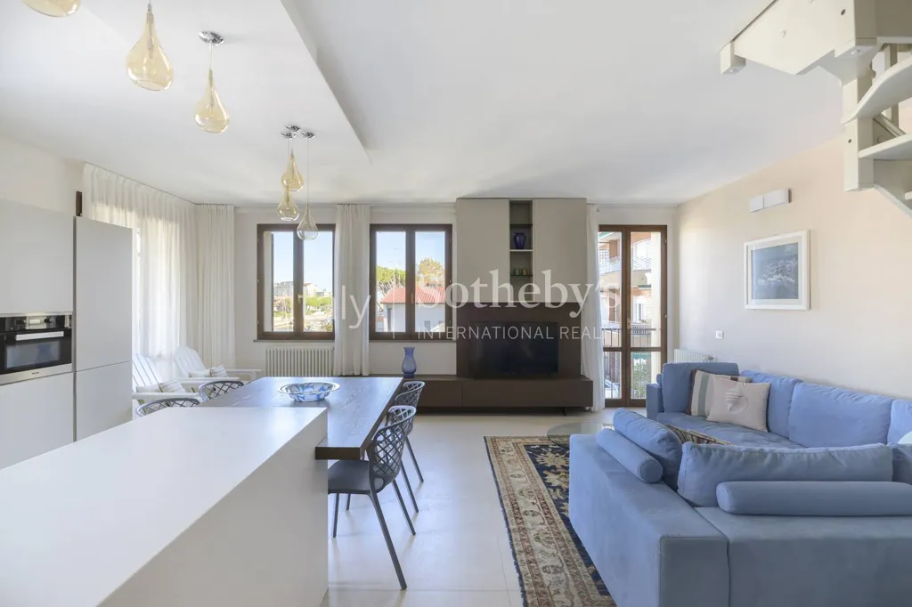 Séjour - Attic with Terrace overlooking Port Canal in Cervia