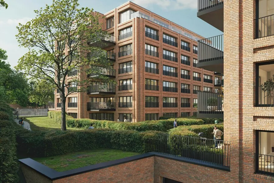 Jardin - Appartement 3 Chambres avec Terrasse Spacieuse à Uccle