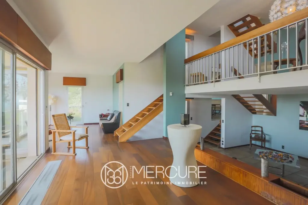Soggiorno - Architect House with Panoramic View in Châtel-Guyon