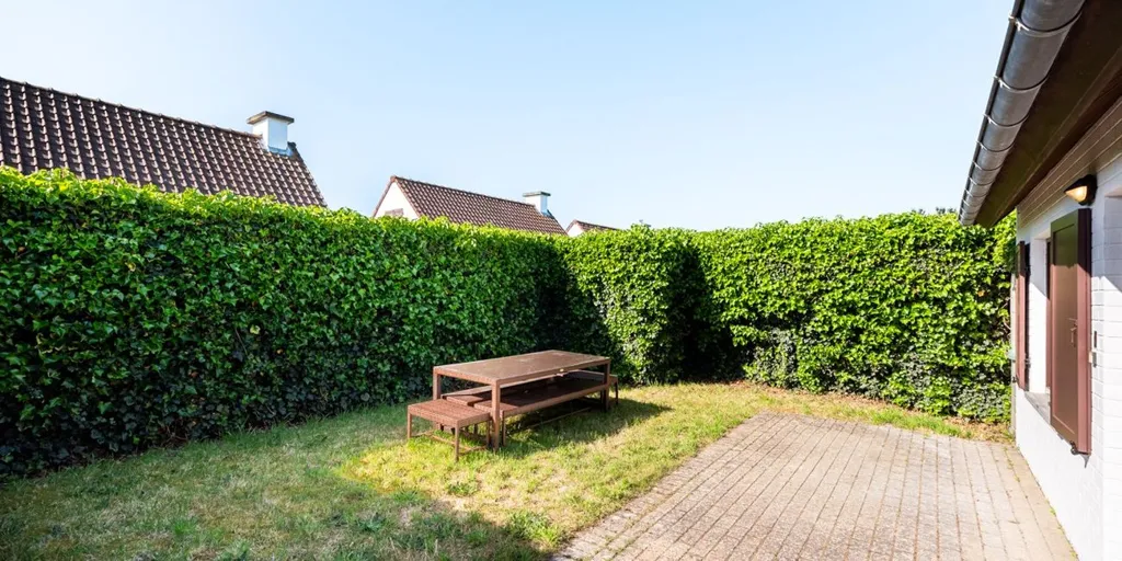 Jardin - Villa de Vacances avec Parking Privé à Koksijde