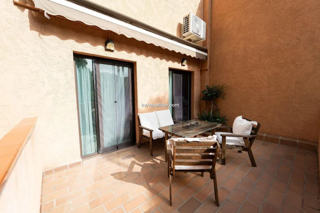 Terrass - Villa with Pool in Alfaz del Pi Pueblo