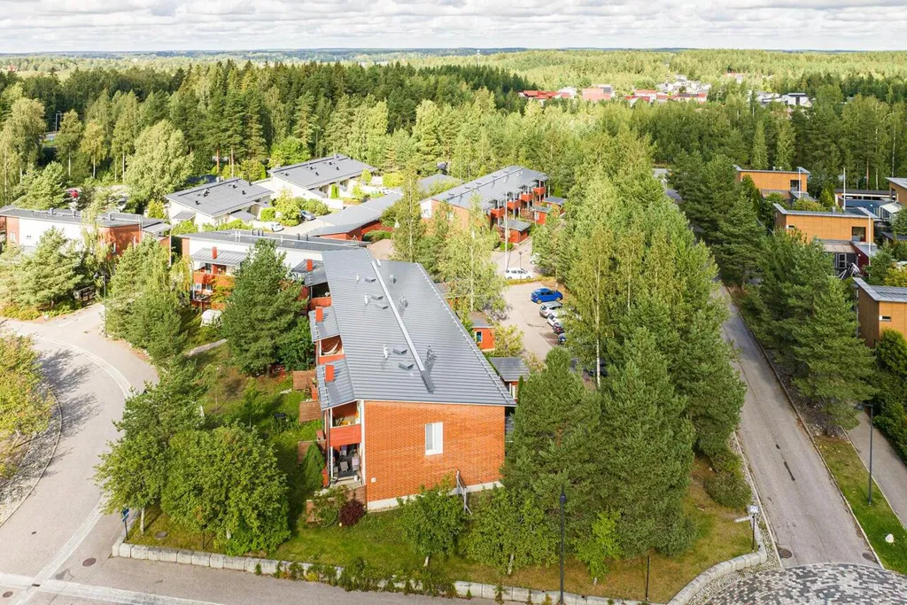 Õhuvaade - 3-toaline maja asukohas Tuusula