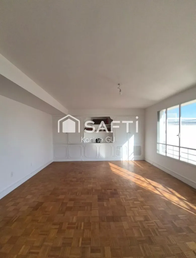 Séjour - Appartement Lumineux sans Vis-à-Vis au 13e Arrondissement de Paris