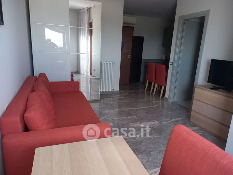 Séjour - Modern Studio with Balcony in Piacenza