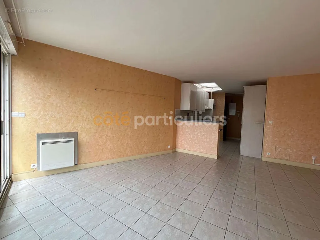 Living Room - Bright Apartment with Balcony in Royan Centre