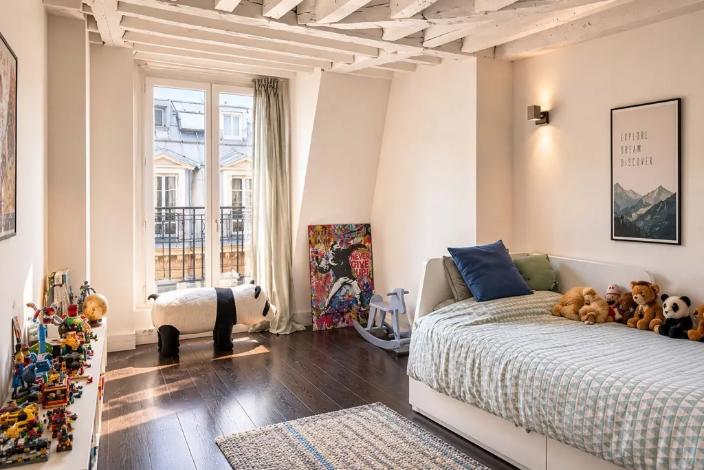 Camere da letto - Duplex with Private Terrace in Paris