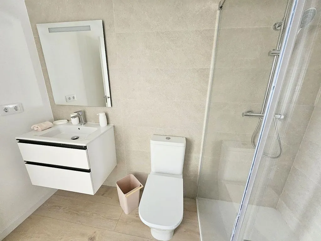 Salles de bain - New Flat with Air Conditioning in Campos