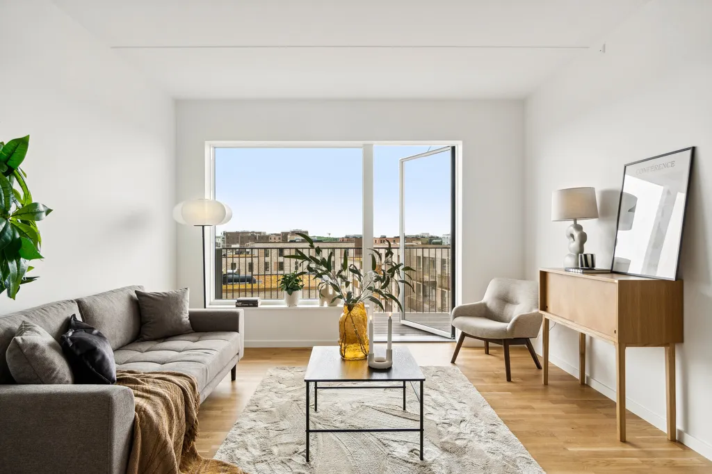 Elutuba - 4-Bedroom Flat with Balcony in Hedehusene