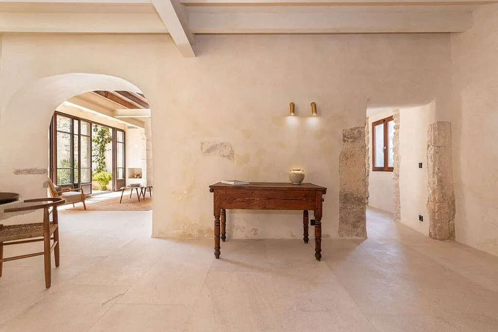 Salle à manger - Renovated Adjoined House with Pool in Selva