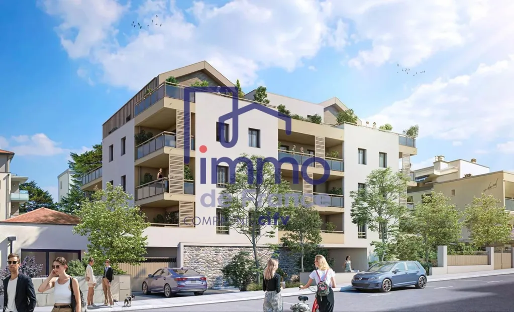 Extérieur - Appartement T3 avec Terrasse au Centre-ville de Bourgoin-Jallieu