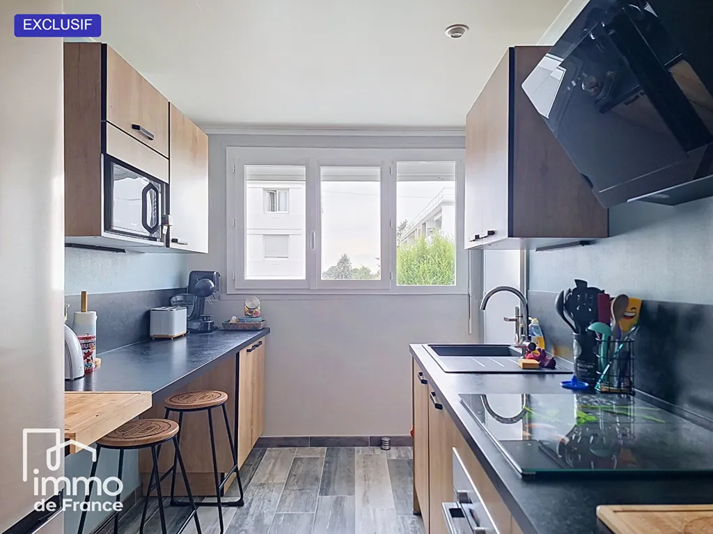 Cucina - Refurbished Flat with Balcony in Bourg-en-Bresse