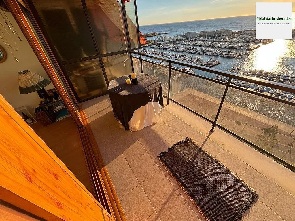 Balcon - Studio with Sea View in El Campello
