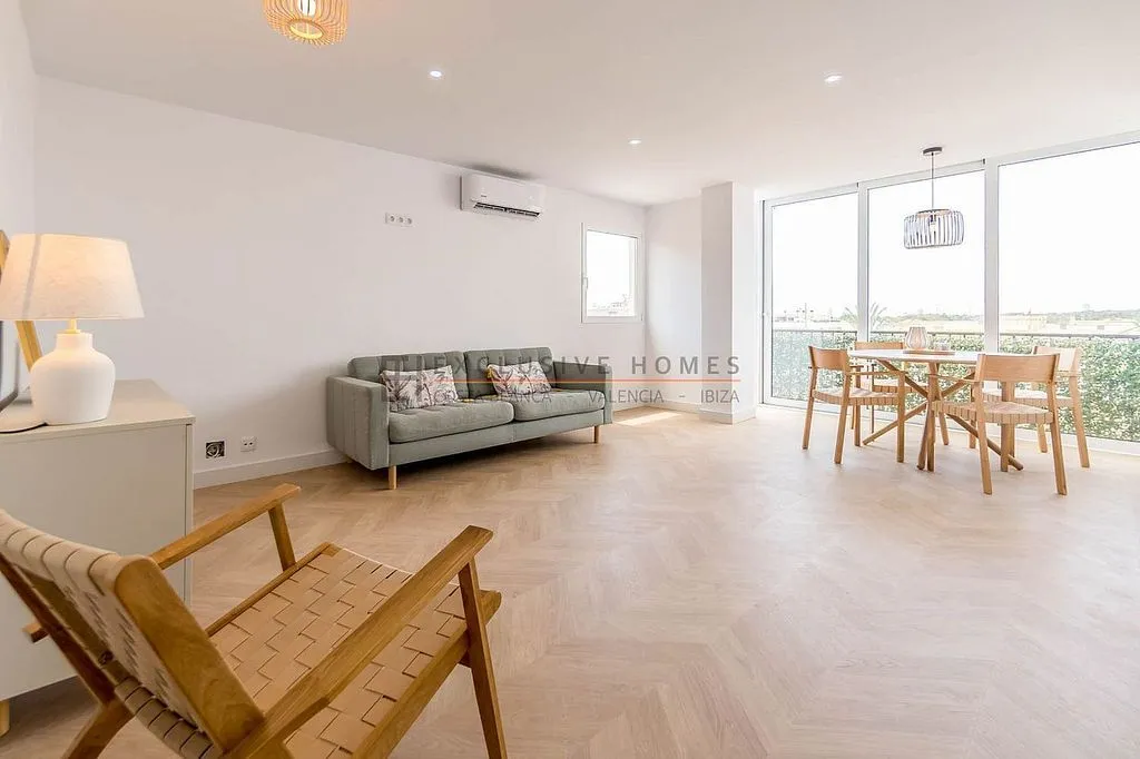 Séjour - Apartment with Balcony in Alfaz del Pi Centre