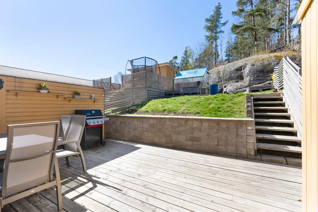 Terrass - Apartment with Garden in Bigården