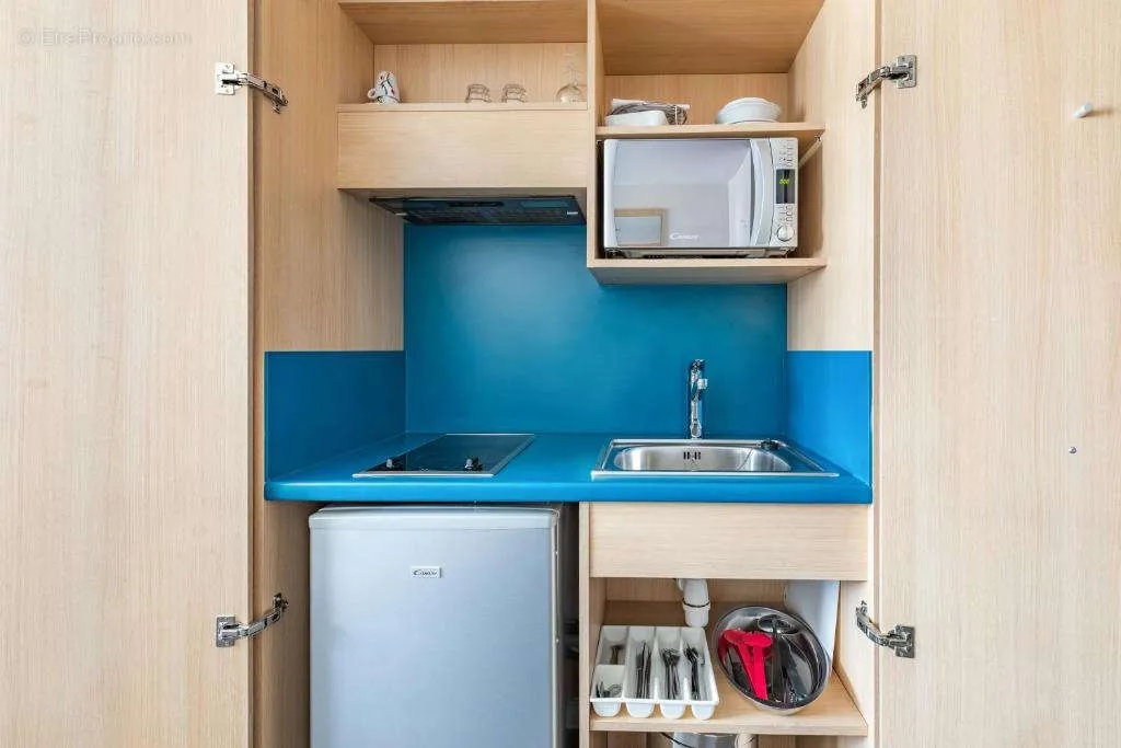 Cucina - Managed Hotel Apartment in Lyon City Centre