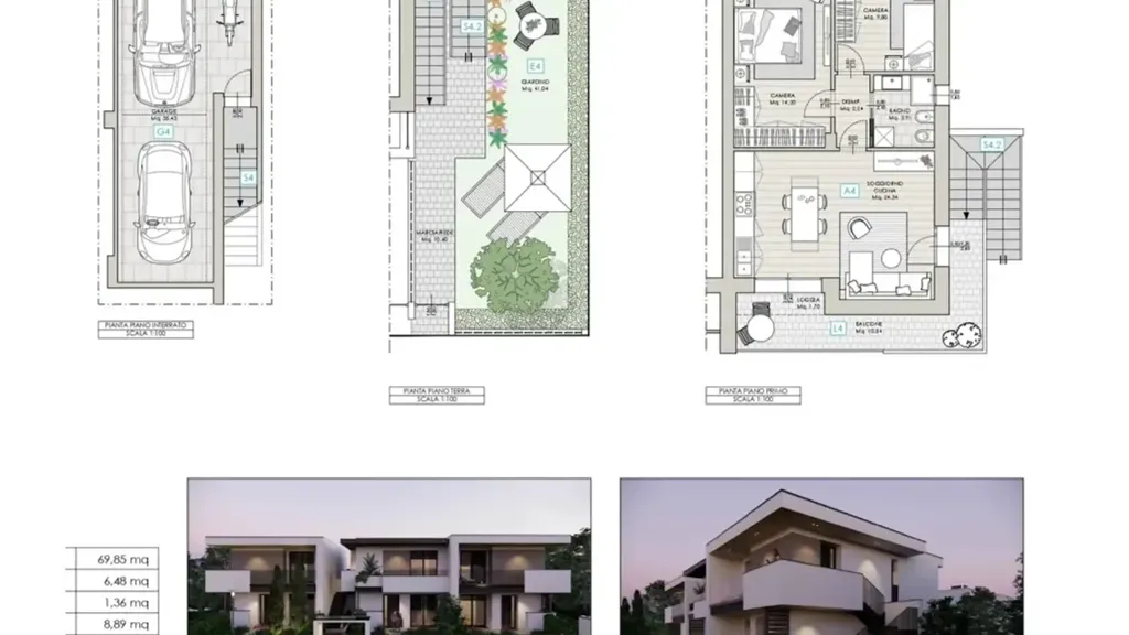 New Trilocale with Garden in Coriano