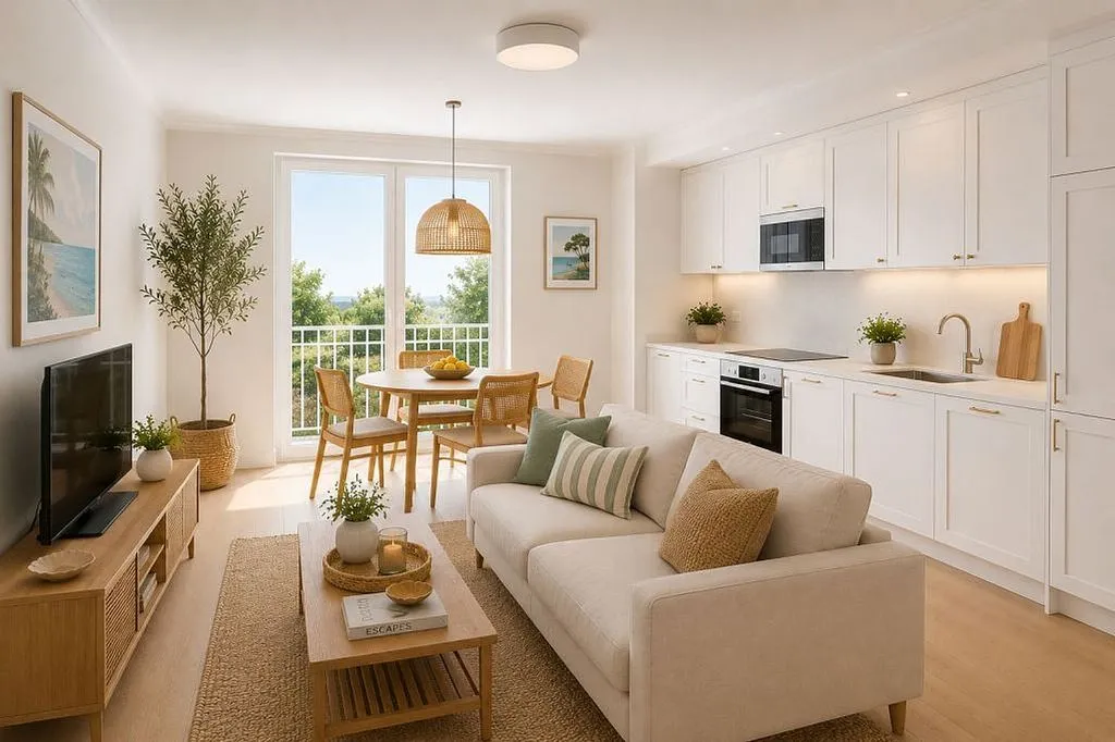 Séjour - New Flat with Elevator in San Juan de la Arena