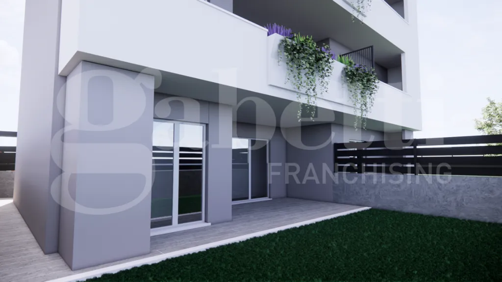Contemporary Apartment with Terrace in Frattocchie