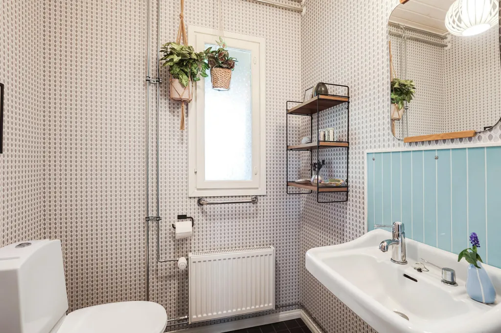 Salles de bain - Renovated Frontman House in Asevelikylä