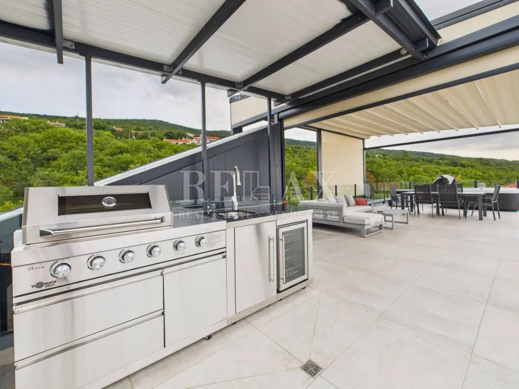 Terrasse - Two Apartments with Sea View in Crikvenica