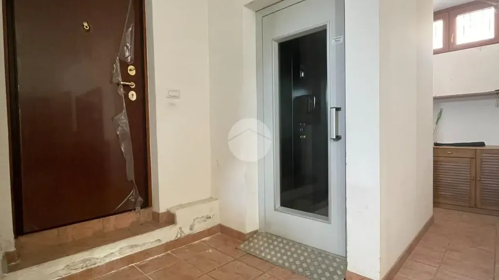 Hallway - Retrofitted Villa with Balconies in Asti