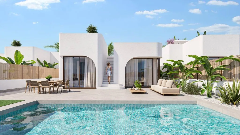 Piscine - Detached Villa with Pool in Los Alcázares