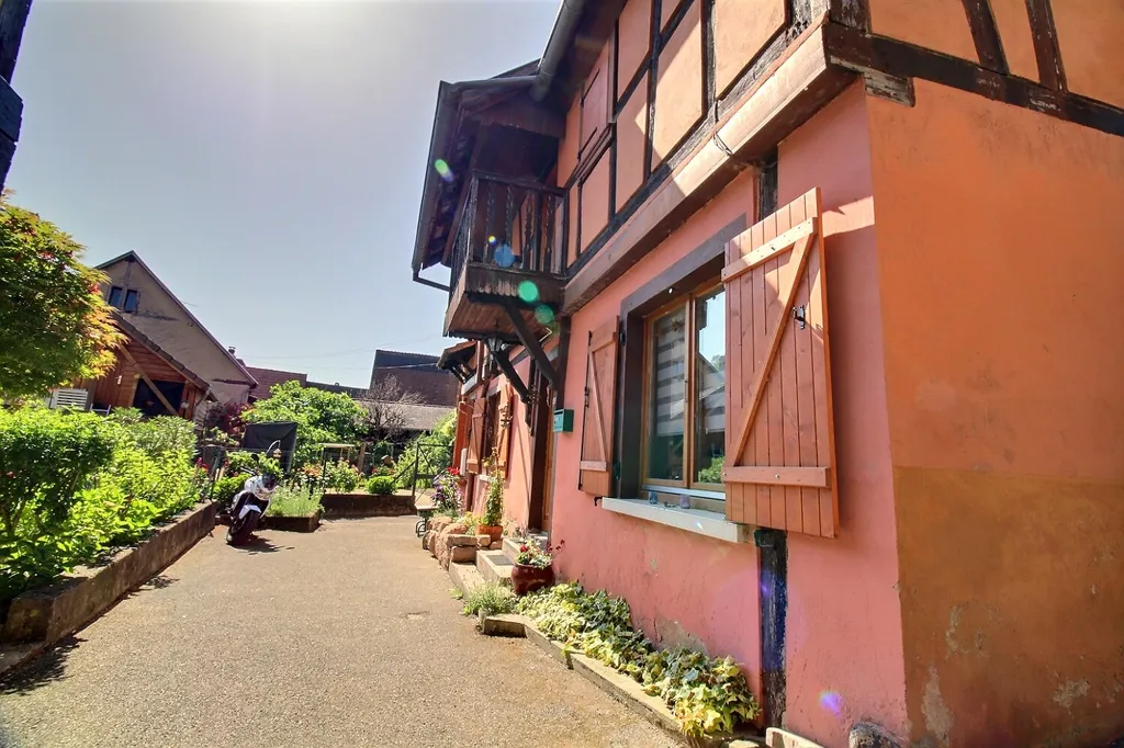 Välivaade - Charming Alsatian House with River View in Andlau
