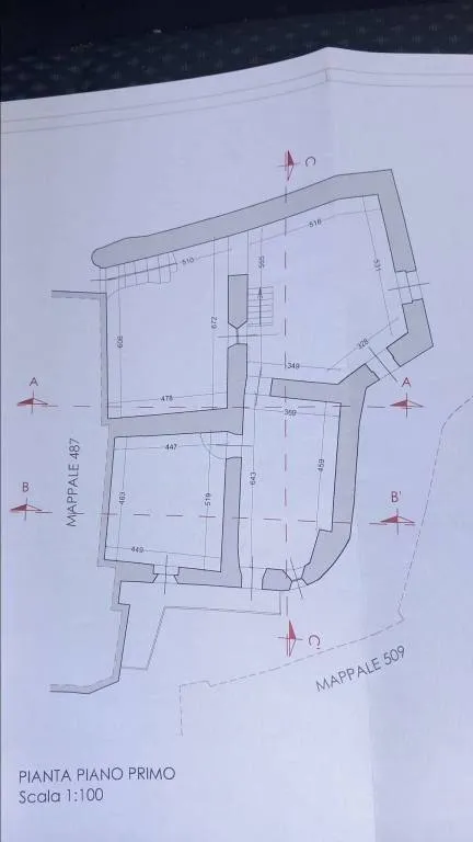 Plaan - Restoration Baita with South Exposure in Prazzo