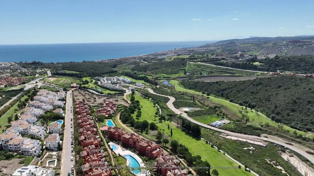 Aerial - Luxury Flat with Pool in Casares, Andalusia