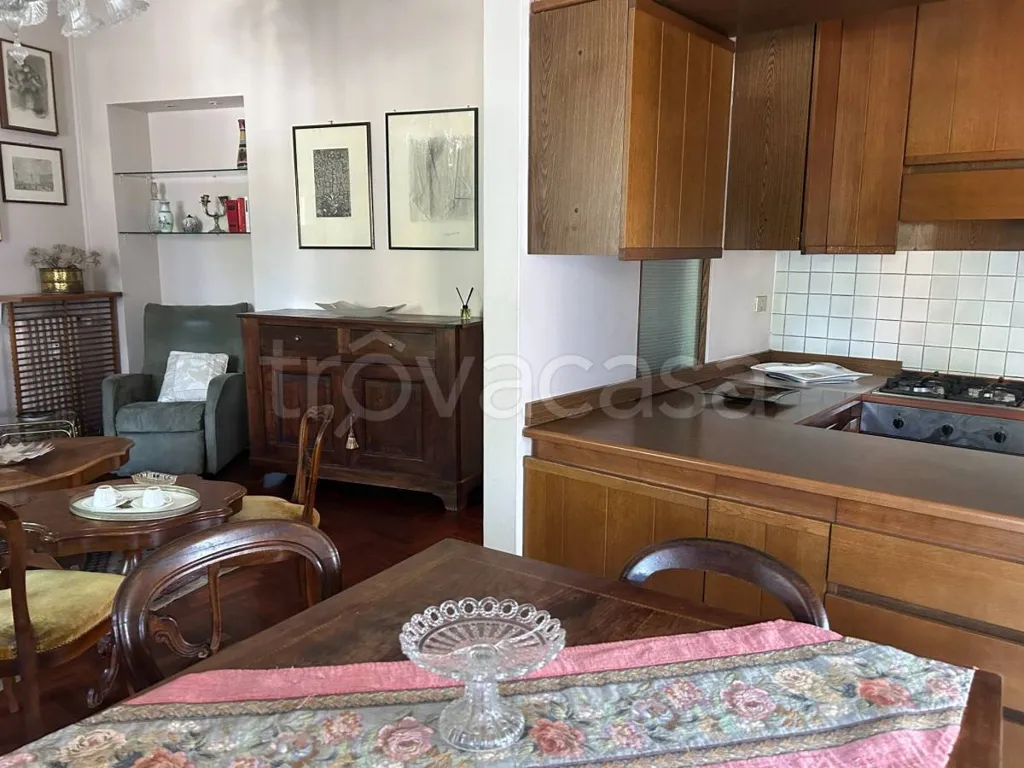 Dining Room - 1934 Apartment with Balconies in Turin