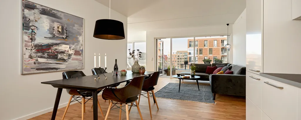 Salle à manger - Four-Bedroom Flat on Teglværkskajen, Copenhagen