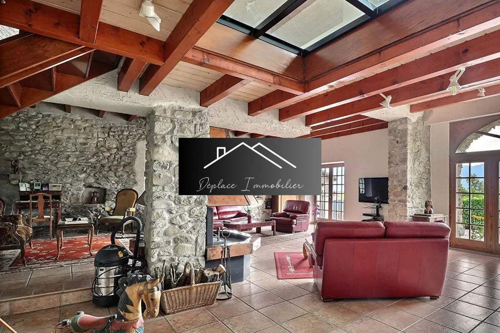 Soggiorno - Historic House with Pool in Ballaison