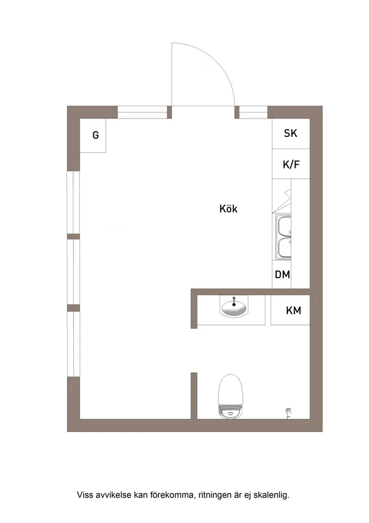 Appartement 1 pièces à Nacka kommun