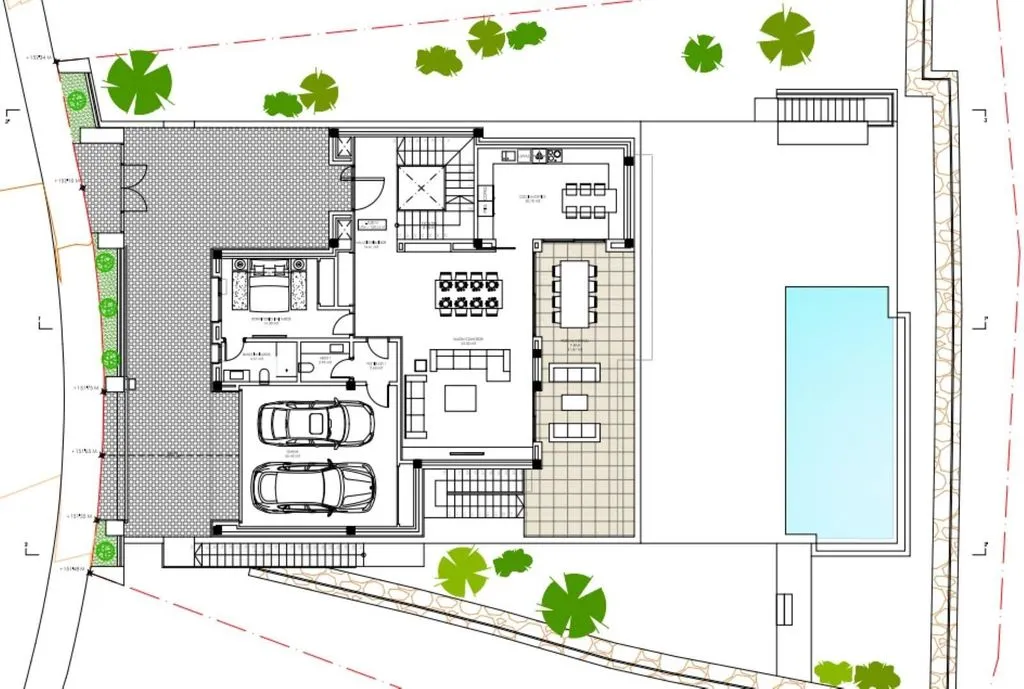Planimetria - Residential Plot with Golf View in Benahavís