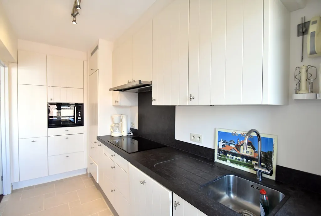 Cuisine - Appartement avec Vue Mer à De Haan