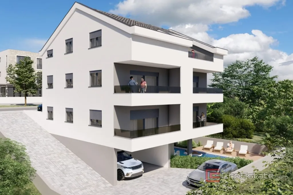 Luxury Penthouse with Sea View near Trogir