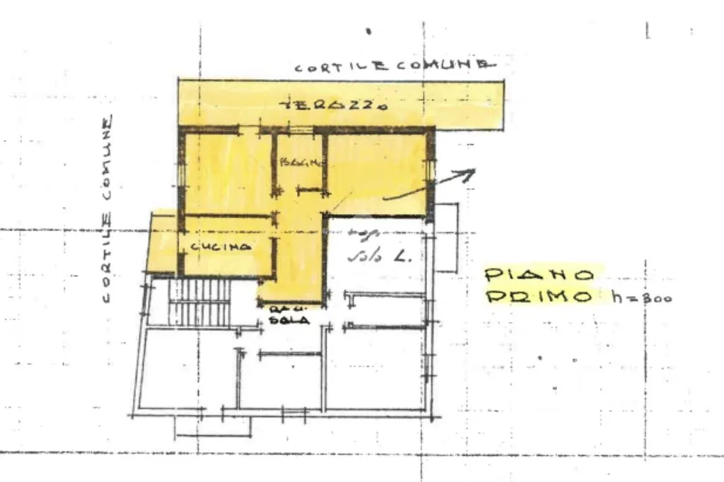 Plaan - 3-Bedroom Apartment with Terrace in Modena