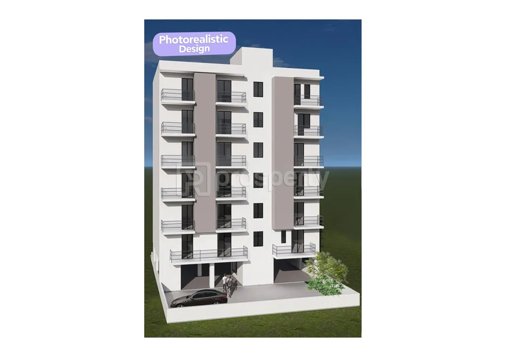 Newly Built Apartment with City View in Patras