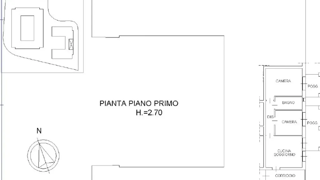 Plan - Bright Triplex with Balcony in Lugana, Sirmione